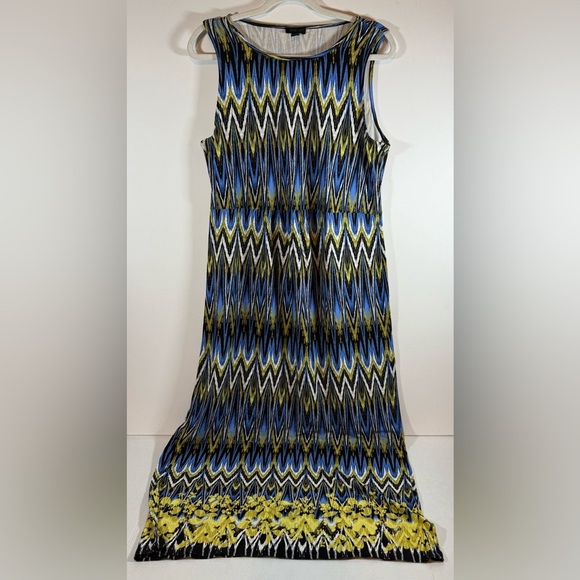 J. Jill Dresses & Skirts - J. Jill Wearever Women’s Collection Floral Hem Tank Maxi Size Large